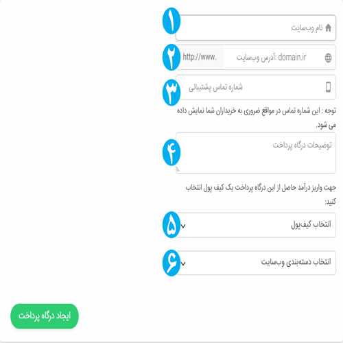 آموزش اتصال درگاه زرین پال